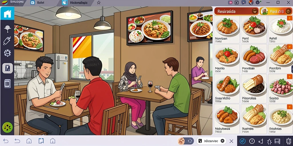 Tampilan antarmuka pengguna yang intuitif dan menarik.