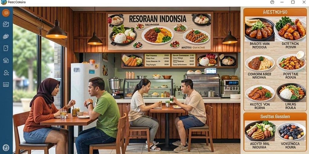 Tampilan antarmuka yang intuitif dan user-friendly.