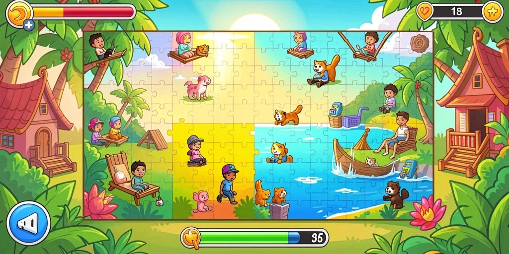 Tampilan awal game COO77 yang menarik perhatian.