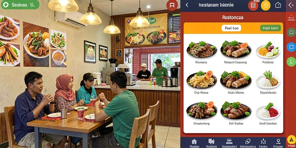 Screenshot menampilkan grafik yang memukau dan gameplay yang menarik.