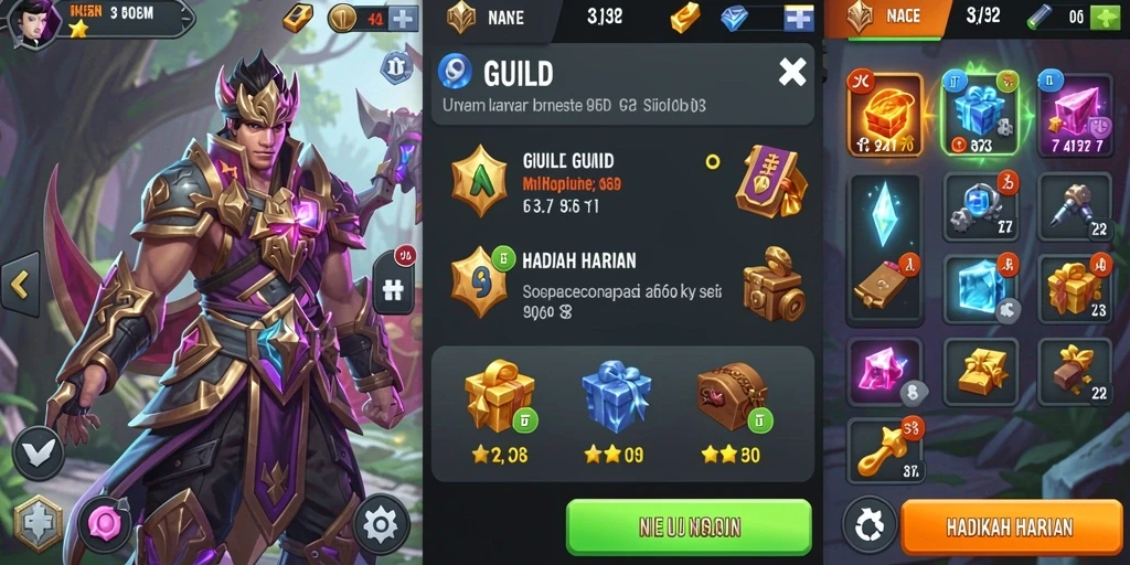 Screenshot 1: Tampilan awal aplikasi GRABWIN yang menarik.