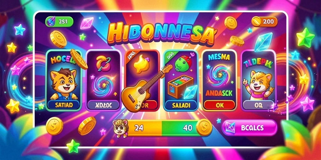 Tampilan menawan dari dunia permainan HIT9.