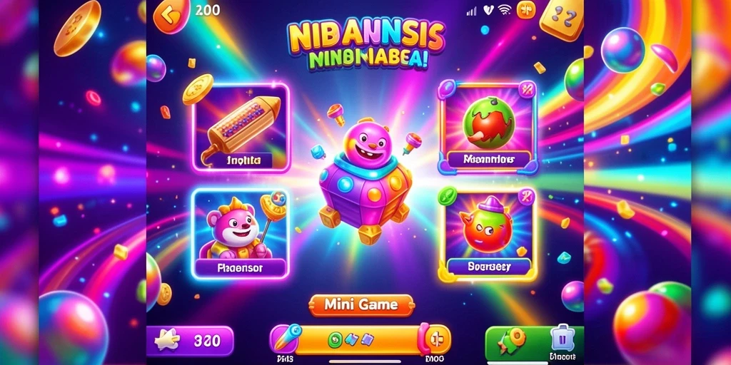 Tampilan utama yang menarik dan intuitif.