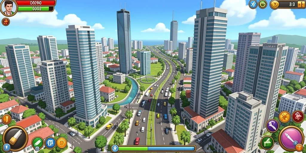 Tampilan antarmuka yang menarik dan modern.