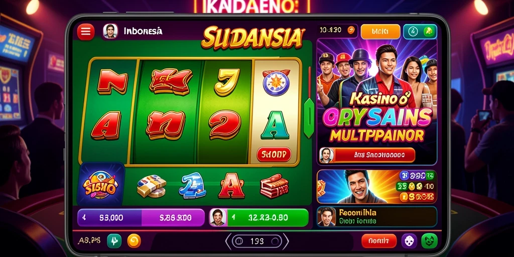 Tampilan grafis yang menakjubkan dalam game.