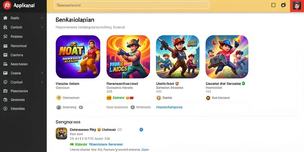 Tampilan antarmuka yang menarik dan user-friendly.