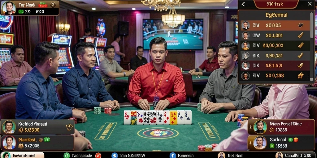 Tampilan grafis yang menarik dan berwarna.