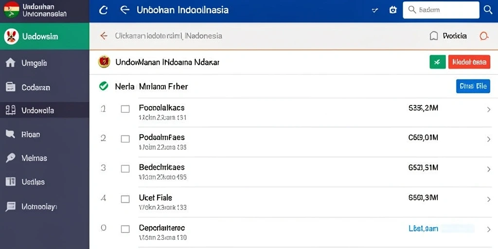 Tampilan antarmuka aplikasi yang menarik dan mudah digunakan.