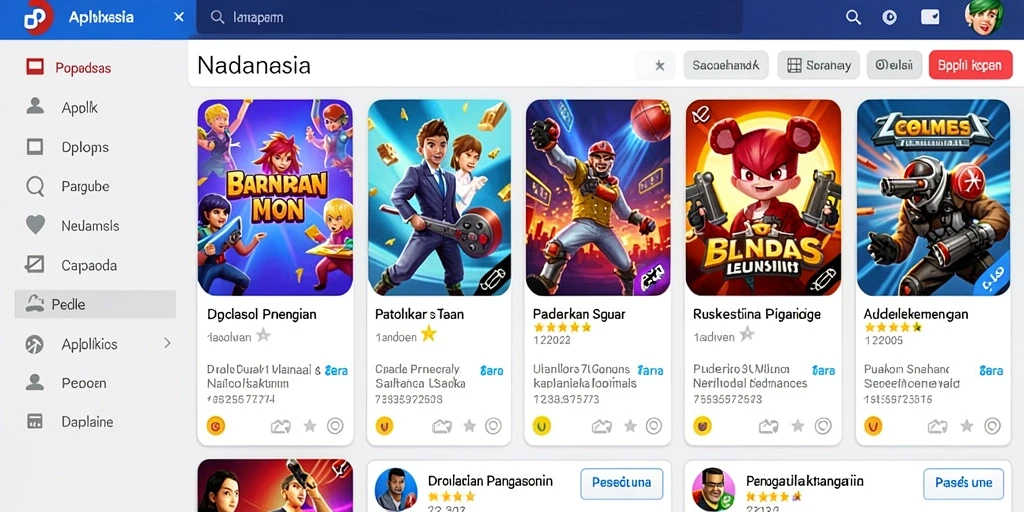 Tampilan awal yang menarik dan ramah pengguna.