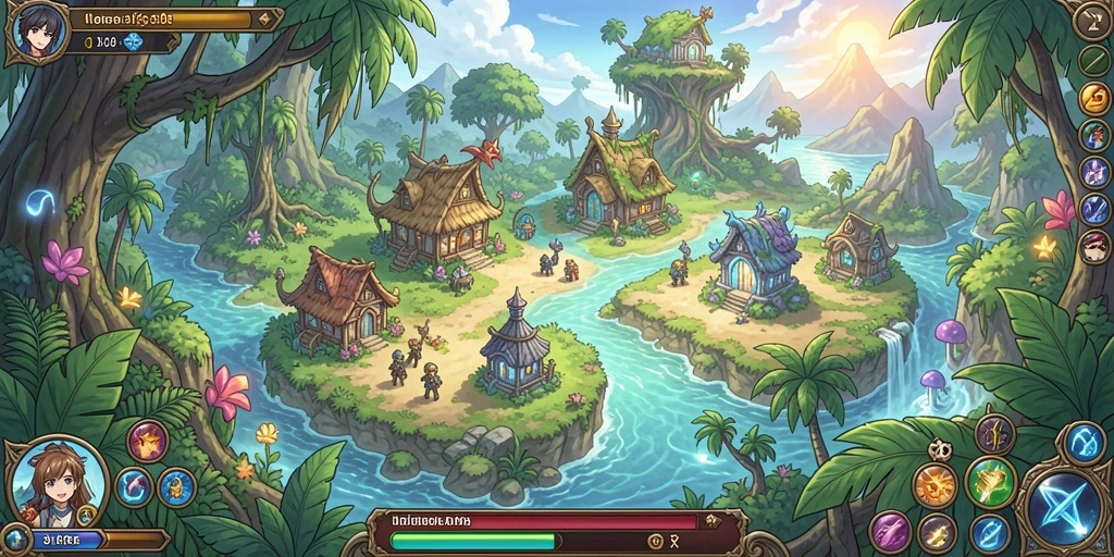 Tampilan awal game dengan karakter utama ZOFAZA.